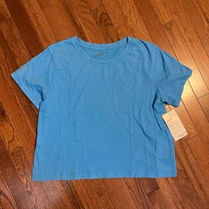 ATHLETA organic daily crop tee